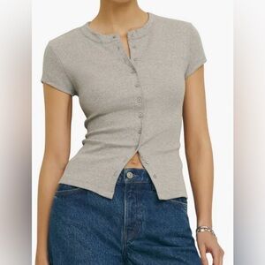 Reformation cotton knit Top